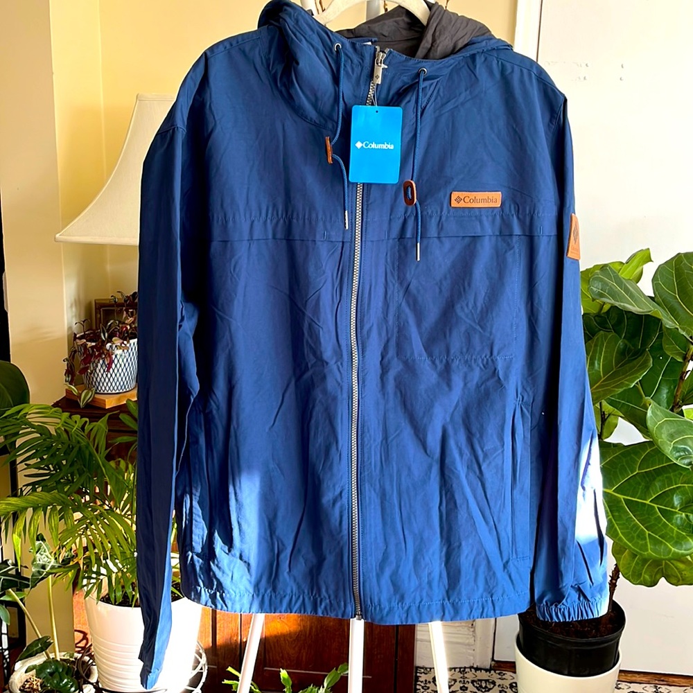 💙Columbia Men’s Wheeler Peak Jacket-XL-Blue-NWT